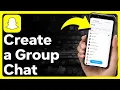 How To Create A Group Chat In Snapchat