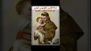 صلاة للقديس مار أنطونيوس البادوي في الشدائد والامور العصيبة 