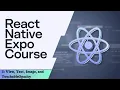 React Native with Expo - Episode 3 Mastering View Text Image TouchableOpacity