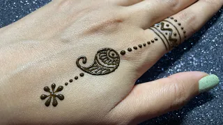 Live !!! Back hand Mehndi Design