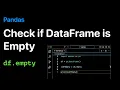 Check if DataFrame is Empty in Pandas - Examples ProgramGuru org