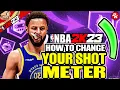 NBA 2K23 How To Change Shot Meter and BEST Methods To Shoot I NBA 2K23 Shooting Tips