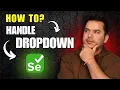 How to Handle Dropdown in Selenium webdriver