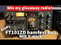 Free giveaway CB radio and my Yaesu FT101ZD