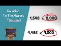 Rounding Numbers To The Nearest Thousand