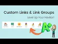 Custom Links and Link Groups in Brightspace by D2L Tutorial for Teachers