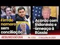 Download Lagu Fim do namoro: sem conciliação. Acordo com Indonésia e ameaça à Rússia. Resumo do Dia 1752 - 15/7/25