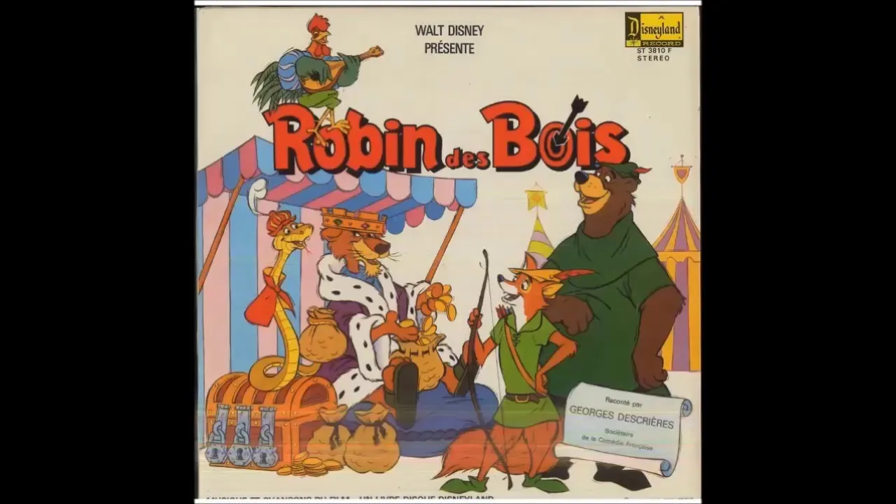 Disque 33 tours Robin Des Bois (version complète)