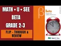 Is your Second Grader ready for Math-U-See Beta Math-U-See Beta Flip Through Honest Review