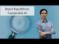 Rapid RapidMiner 10 - Interpretability
