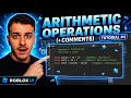 Arithmetic Operations Comments - Beginner s Roblox Scripting Tutorial