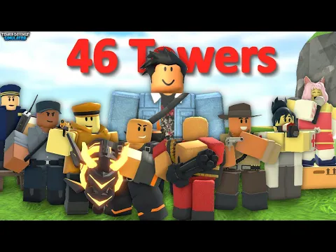 Download MP3 I Used EVERY Tower in Roblox Tower Defense Simulator