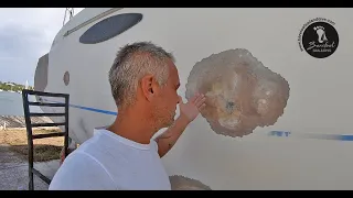 Small CRACK HUGE Problem (S2 E56 Barefoot Sail and Dive)