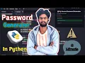 Create a Random Password Generator in Python Python Project for Beginners