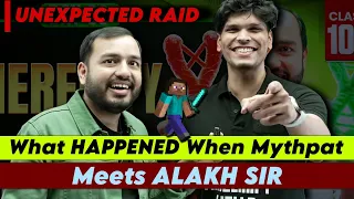 What HAPPENED When Mythpat Meet Alakh Sir 🤯|| @Mythpat X Alakh Sir || Physics Wallah