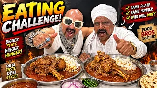 EATING CHALLENGE WITH LOOK-LIKE