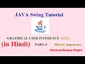 Swing Components tutorial Java Swing Tutorial in Hindi Urdu -Part 5