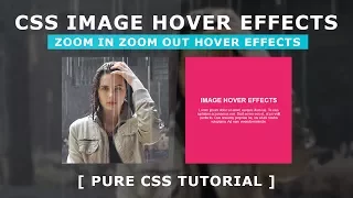 Css Image Hover Effects 6 - Zoom in Zoom Out Hover Effects