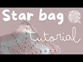 Crochet Star Bag tutorial Step by step Intermediate Pattern