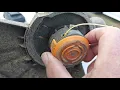 Worx Trimmer changing spool