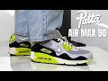 The WAVES are Back - Nike Air Max 90 Patta Waves Review On Feet