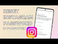 How To Change Instagram Password Without Old Password