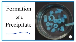 Precipitate Formation Examples and Predicting Precipitates