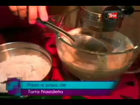 Paso a paso de torta navideña