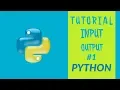 TUTORIAL INPUT PYTHON Bahasa Indonesia