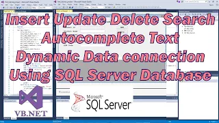 insert update delete in vb net Using Microsoft SQL Server