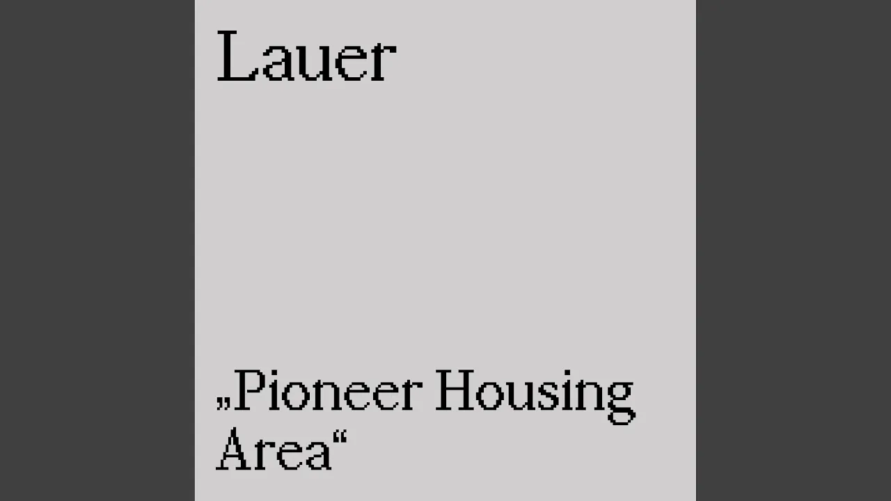 Pioneer Housing Area