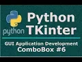 6 TKinter Python Combobox