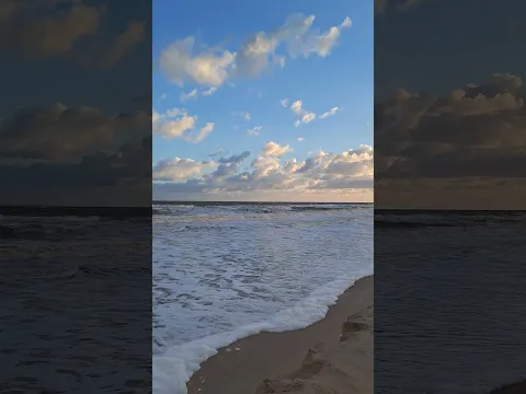 Storm. Atlantic Ocean. Autumn in Uruguay. Mila Naturist