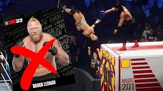 تریلر گیم پلی کشتی کج 2024 و حذف براک لزنر از بازی بررسی کامل تریلر Wwe 2k24 و نکات گیم پلی 