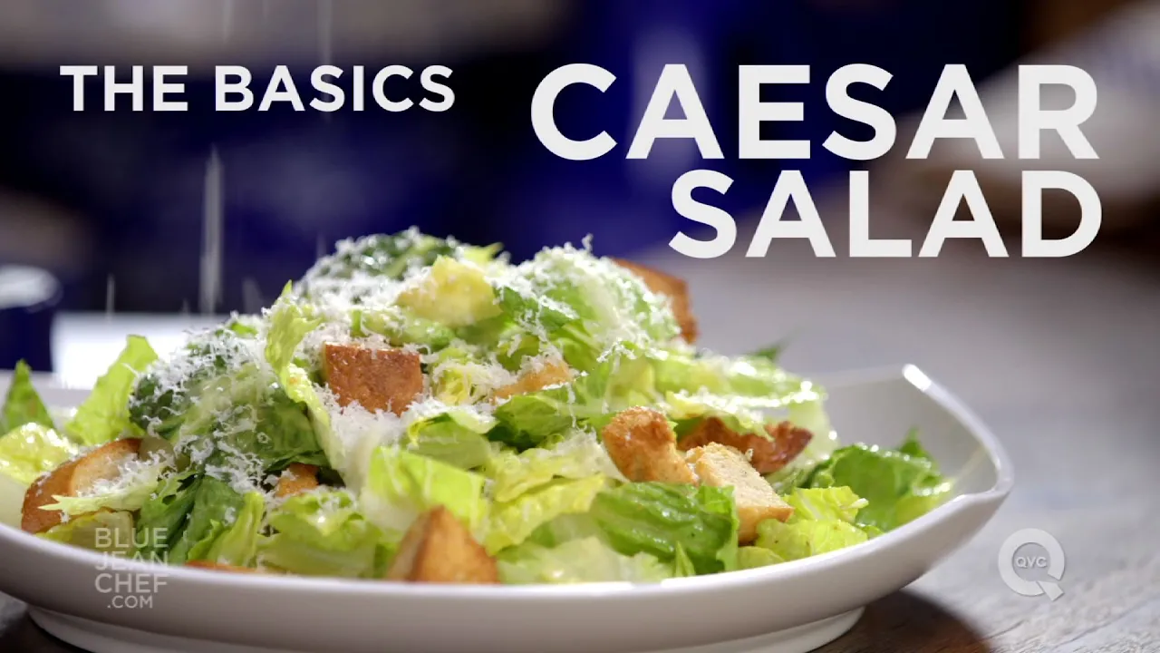 Grilled Chicken Caesar Salad for Date Night | SAM THE COOKING GUY 4K. 