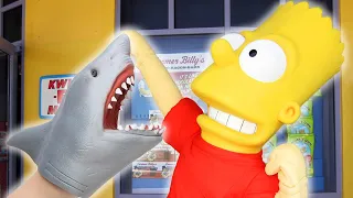 shark puppet takes over universal studios
