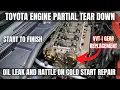 Download Lagu Toyota Engine Partial Tear Down for Leak and Rattle on Cold Start Repair