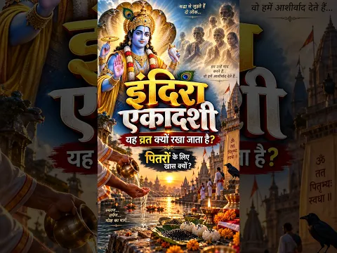 पितृपक्ष में इंदिरा एकादशी क्यों खास है? पितरों से क्या है संबंध? #shorts