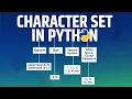 Python Character Set - What is an Example of a Character Set Python Tutorial in Hindi