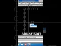 Array Edit Array Edit Command in AutoCAD Edit Rectangular Polar Path Array Short
