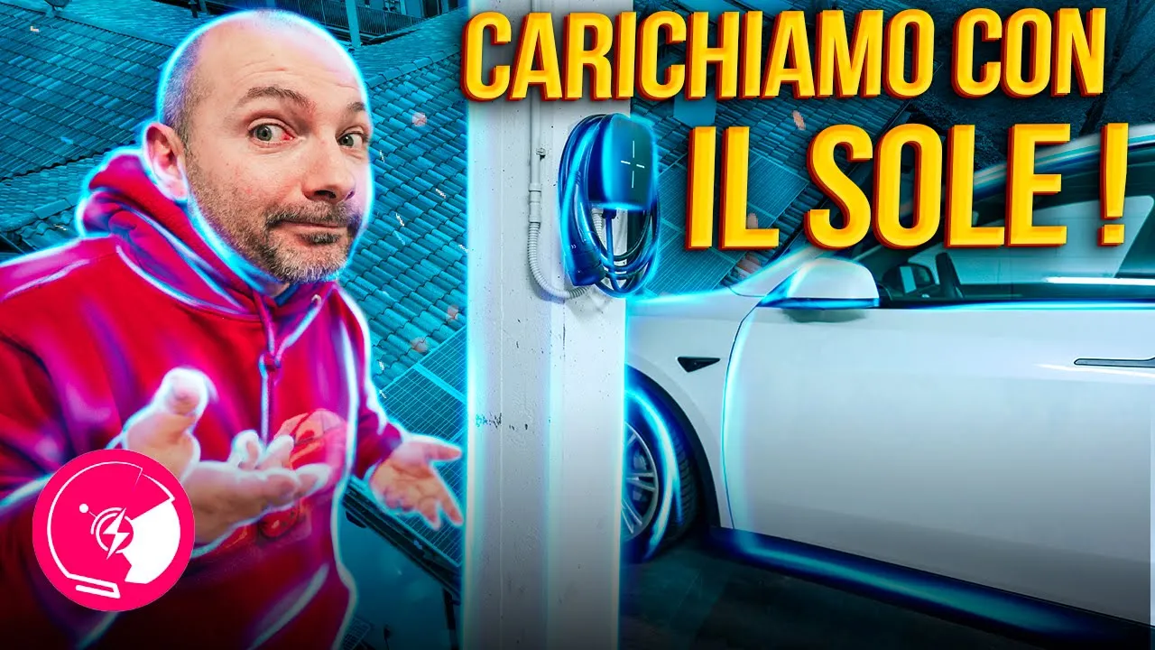 Ricaricare la Tesla Model Y con il fotovoltaico: come lavora la wallbox Lektri.co