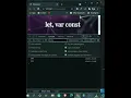 variables in JavaScript
