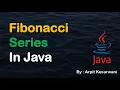 Fibonacci Series in Java Java Basic Program Java Arpit Kesarwani