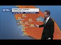The warmth and humidity build across the Gulf Coast Monday