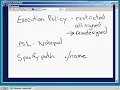 PowerShell Script Security and Parameterized script