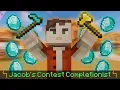 OBTAINING All The DIAMOND MEDALS Inside JACOB S CONTESTS - Hypixel Skyblock Funny Moments