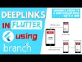 Deeplinking in Flutter using Branch IO Auto Navigate to any page in Flutter app using a link