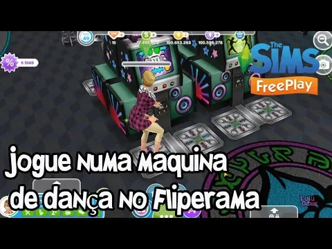 Download MP3 The Sims FreePlay Jogue na máquina de dança no Fliperama