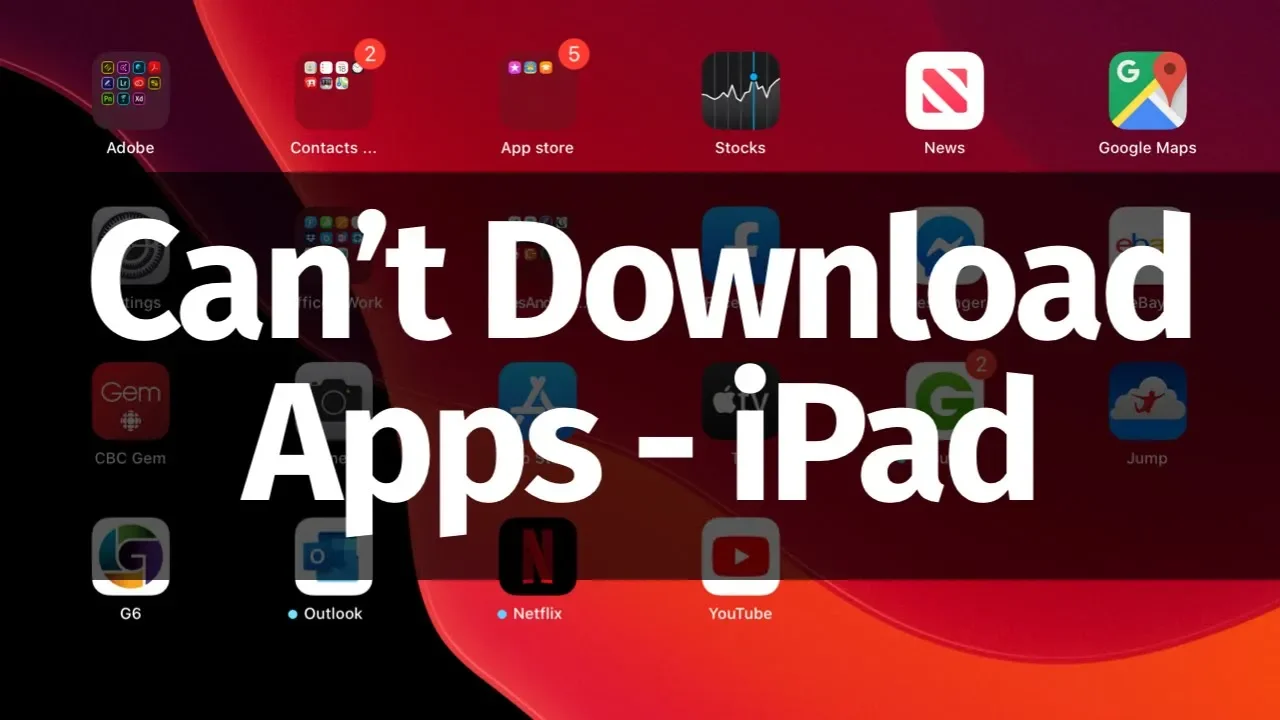 Can’t Download Apps on iPad - FIX | iPad Air, iPad mini, iPad Pro, iPad