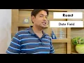 Date Field in React Tutorial in Hindi
